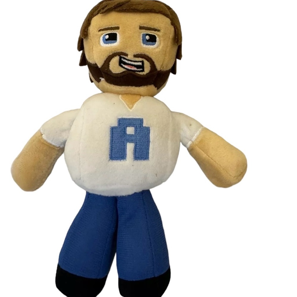 TUBE HEROES Ali-A Minecraft Plush